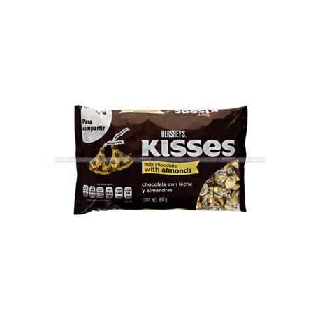 Hersheys Caja de Chocolates Kisses Hershey`s Almonds 5C/807G-DespensayMas-Hersheys