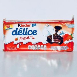 Ferrero Caja de Chocolate Kinder Delice Fresa 14C/10P-DespensayMas-Ferrero