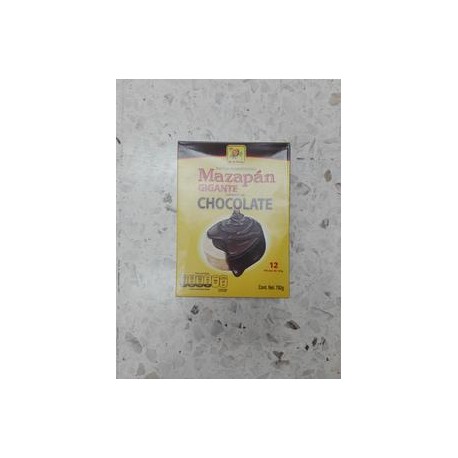 La Rosa Caja Mazapan Gigante cubierto de chocolate La Rosa 16C/12P-DespensayMas-La Rosa