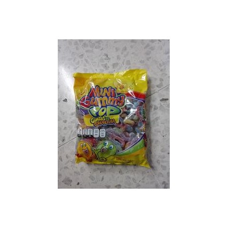 MayoreoTotal Caja Goma Mini Gummy Pop 8P/1K-DespensayMas-MayoreoTotal