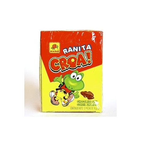 La Rosa Caja de Chocolate Ranita Croa 24C/12P-DespensayMas-La Rosa