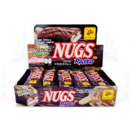 La Rosa Caja de Chocolate Nugs Recreo 20C/10P-DespensayMas-La Rosa