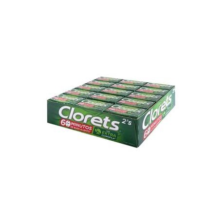 Mondelez Goma de Mascar Clorets Menta 60P/2.8G - ZK-DespensayMas-Mondelez