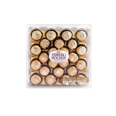 Ferrero Chocolate Ferrero Rocher Relleno de Avellana 24P - ZK-DespensayMas-Ferrero