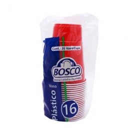 Bosco Caja Vaso Bicolor Bosco No.16 25P/20V-DespensayMas-Bosco