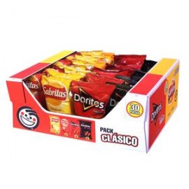 Pepsico Surtido de botanas Sabritas Pack Clásico 30P - ZK-DespensayMas-Pepsico