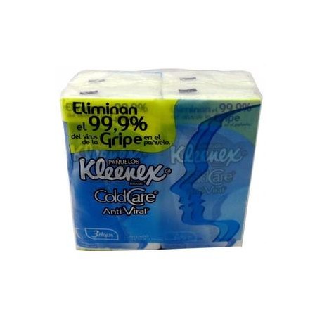 Kimberly Clark Media Caja Pañuelos Desechable Kleenex Antiviral 24P-DespensayMas-Kimberly Clark