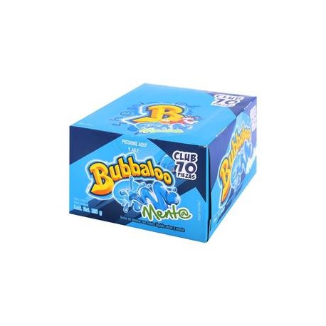 Mondelez Goma de Mascar Bubbaloo Sabor Menta -  ZK-DespensayMas-Mondelez