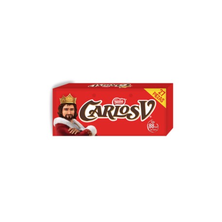 Nestlé Chocolate suizo macizo Carlos V. 27P/18G - KOZ-DespensayMas-Nestlé