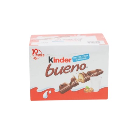 Ferrero Kínder bueno chocolate relleno 10P - KOZ-DespensayMas-Ferrero