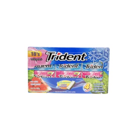 Mondelez Chicles sabores surtidos Trident 12P - KOZ-DespensayMas-Mondelez