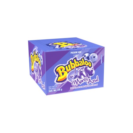 Mondelez Caja Chicles Bubbaloo Mora 32C/50P-DespensayMas-Mondelez