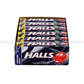 Mondelez Caja Dulces Halls frutos rojos 30C/12P-DespensayMas-Mondelez