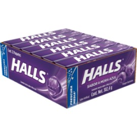 Mondelez Caja Dulces Halls mora azul 30C/12P-DespensayMas-Mondelez