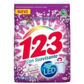 Henkel Media Caja Detergente 123 con suavizante 900G/10P-DespensayMas-Henkel