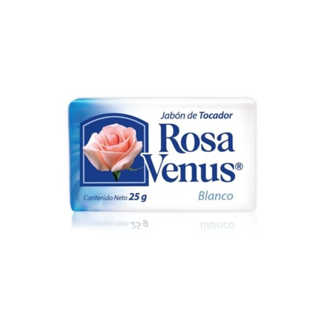 La Corona Caja Jabón de Tocador Rosa Venus Blanco 25G/240P-DespensayMas-La Corona