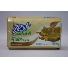 Unilever Caja jabón de tocador Zest Naturals de almendra y avena 150G/72P-DespensayMas-Unilever