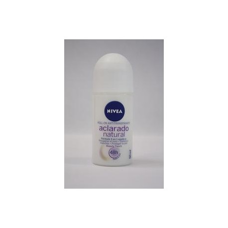 Beierdorf Caja Desodorante Roll On Nivea Aclarado Natural Beauty 50M/12P-DespensayMas-Beierdorf