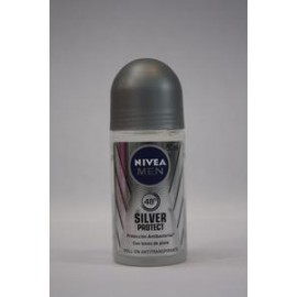 Beierdorf Media Caja Desodorante Nivea Roll On Silver Protect 50M/6P-DespensayMas-Beierdorf