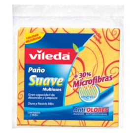 Vileda Media Caja Paño Suave Multi-usos Vileda 15P-DespensayMas-Vileda