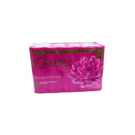 Unilever Media caja jabón de tocador Camay Floral Sensation 150G/36P-DespensayMas-Unilever