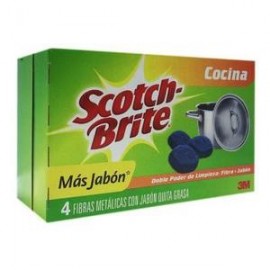 3M Caja fibra Metalica con Jabón 24P-DespensayMas-3M