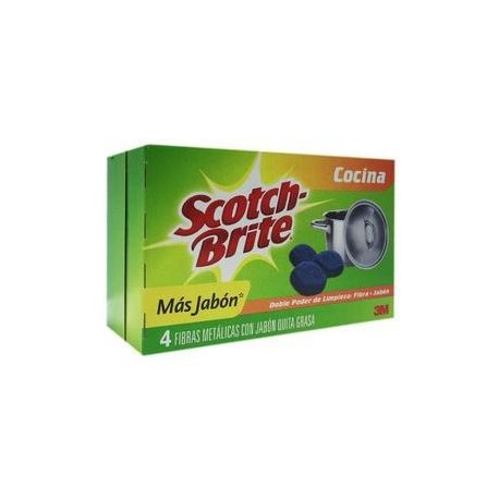 3M Media Caja fibra Metalica con Jabón 12P-DespensayMas-3M