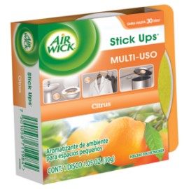 Reckitt Benckiser Media caja aromatizante Air Wickr stick ups citrus 30M/12P-DespensayMas-Reckitt Benckiser