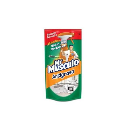 SC Johnson Caja Limpiador Mr Musculo Windex Desengrasante Doypack 500M/12P-DespensayMas-SC Johnson