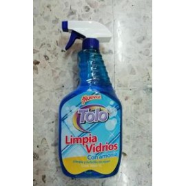 MayoreoTotal Caja Limpiador Tolo Vidrios 1L/15P-DespensayMas-MayoreoTotal