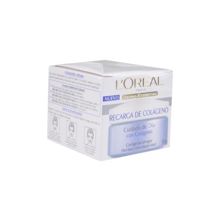 L´Oreal Caja Crema Expertise Recarga Colageno Día 50G/6P-DespensayMas-L´Oreal