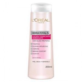 L´Oreal Caja Crema Expertise Hidratación Total5 para Piel Seca 200G/6P-DespensayMas-L´Oreal