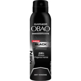 Garnier Caja Desodorante Obao Spray Hombre Black 150M/12P-DespensayMas-Garnier