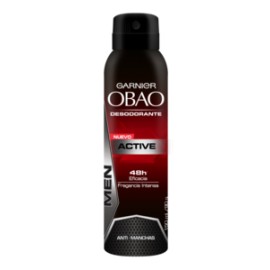 Garnier Media Caja Desodorante Obao Spray Hombre Active 150M/6P-DespensayMas-Garnier