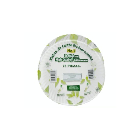 Marba Platos de Cartón Serviempaques Marba Ecológico 75P - ZK-DespensayMas-Marba