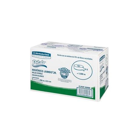 Kimberly Clark Papel Higiénico Kimberly-Clark Pétalo Jumbo 6P/250M - ZK-DespensayMas-Kimberly Clark