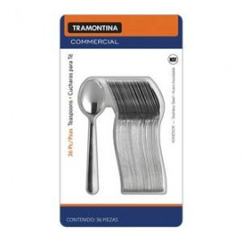 Tramontina Cucharas para Té Tramontina Acero Inoxidable 36P - ZK-DespensayMas-Tramontina