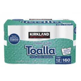 Kirkland Kirkland Signature toalla desechable 12R - KOZ-DespensayMas-Kirkland