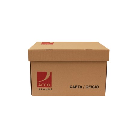 Acco Acco caja archivo tamaño carta/oficio 6P - KOZ-DespensayMas-Acco