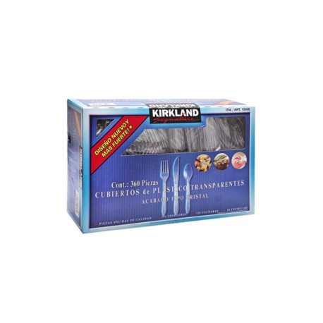 Kirkland Kirkland Signature cubiertos de plástico 360P - KOZ-DespensayMas-Kirkland