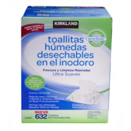 Kirkland Toallitas humedas desechables Kirkland 632P - KOZ-DespensayMas-Kirkland