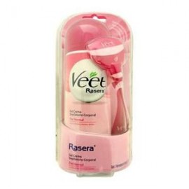 Reckitt Benckiser Media Caja Veet Crema Depilatoria Rasera Piel Normal 138M/3P-DespensayMas-Reckitt Benckiser