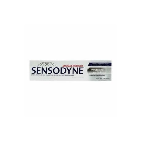 MayoreoTotal Caja Pasta Dental Sensodyne Whitening Antisarro 113M/12P-DespensayMas-MayoreoTotal