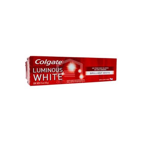 Colgate Palmolive Caja Pasta Dental Colgate Luminous White 75M/48P-DespensayMas-Colgate Palmolive