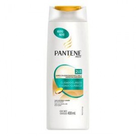 Procter & Gamble Caja Shampoo Pantene 2en1 C. Clasico 400M/12P-DespensayMas-Procter & Gamble