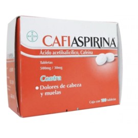 MayoreoTotal Cafiaspirina 100T/500MG - KOZ-DespensayMas-MayoreoTotal