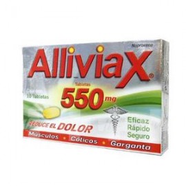 MayoreoTotal Alliviax caja 10T/550MG-DespensayMas-MayoreoTotal