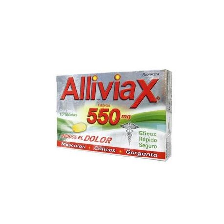 MayoreoTotal Alliviax caja 10T/550MG-DespensayMas-MayoreoTotal