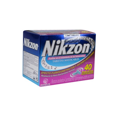 MayoreoTotal Nikzon con 40 tabletas masticables-DespensayMas-MayoreoTotal