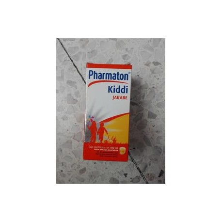 MayoreoTotal Jarabe Kiddi Pharmaton frasco con 100 ml-DespensayMas-MayoreoTotal